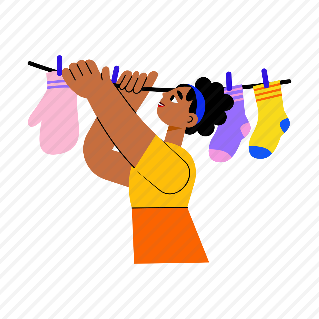 Drying Clothes, Laundry, Clothesline, Hanging, Housework preview