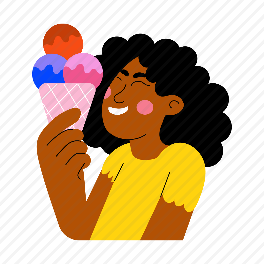 Eating Cone, Dessert, Sweet, Confectionery, Food preview