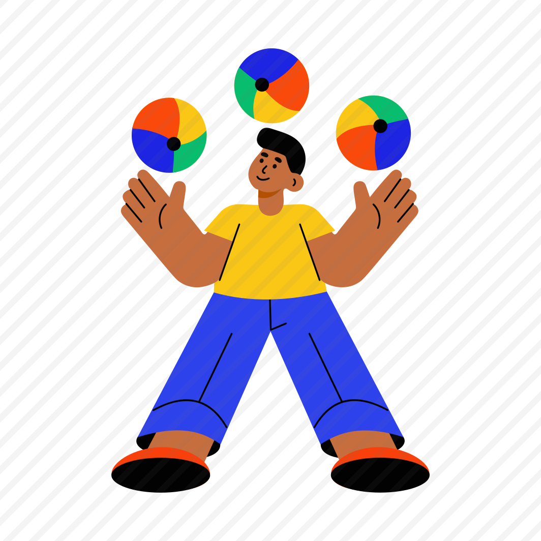 Juggling, Trick, Performing, Artist, Character preview