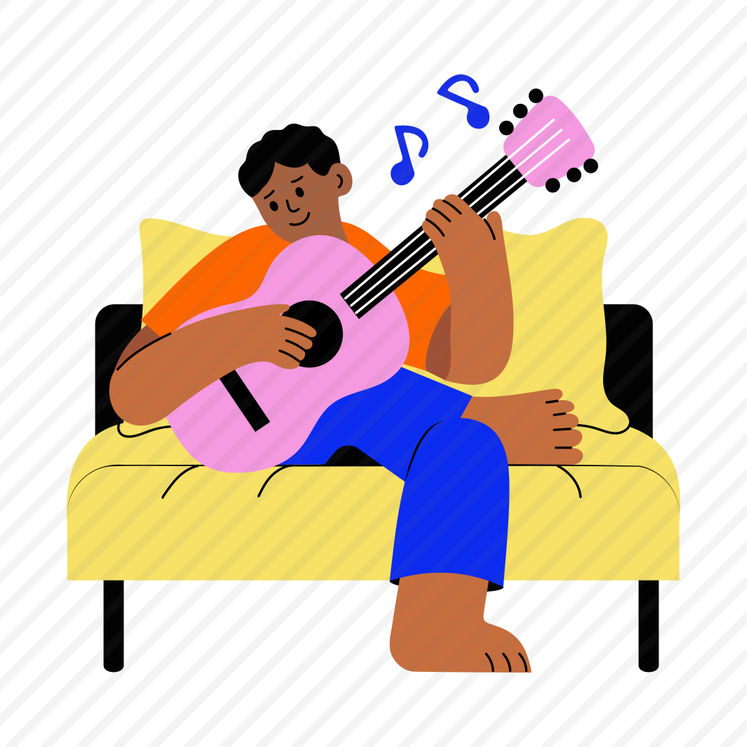 Playing Guitar, Musician, Instrument, Hobby, Strumming preview