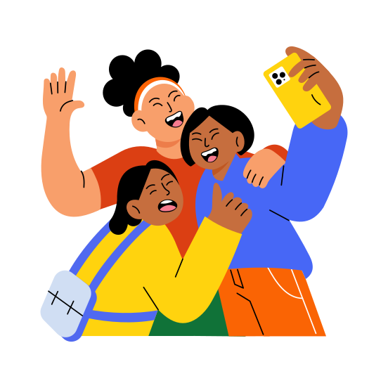 Selfie, Capturing, Memories, Photography, Smiling illustration