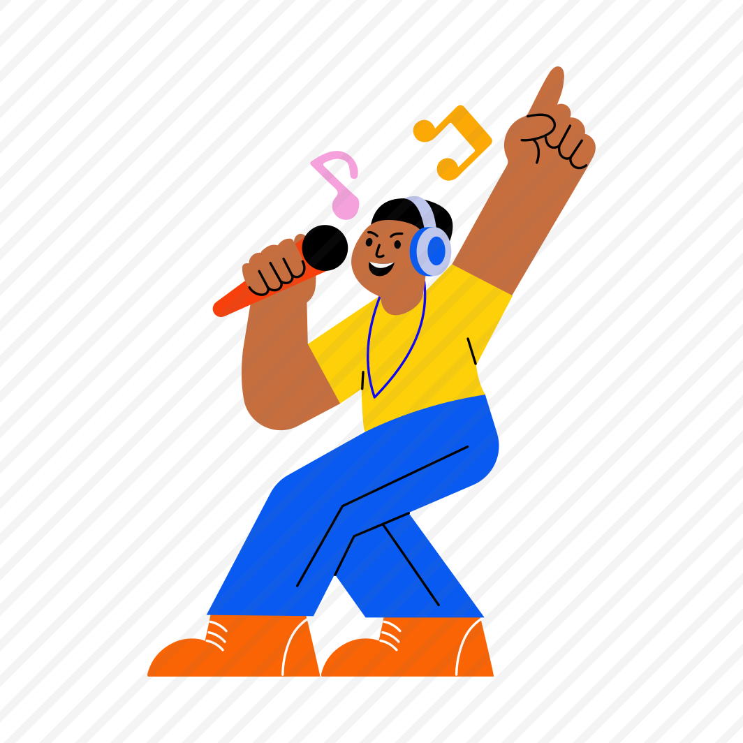 Singing, Vocalist, Performing, Enjoying, Musician preview