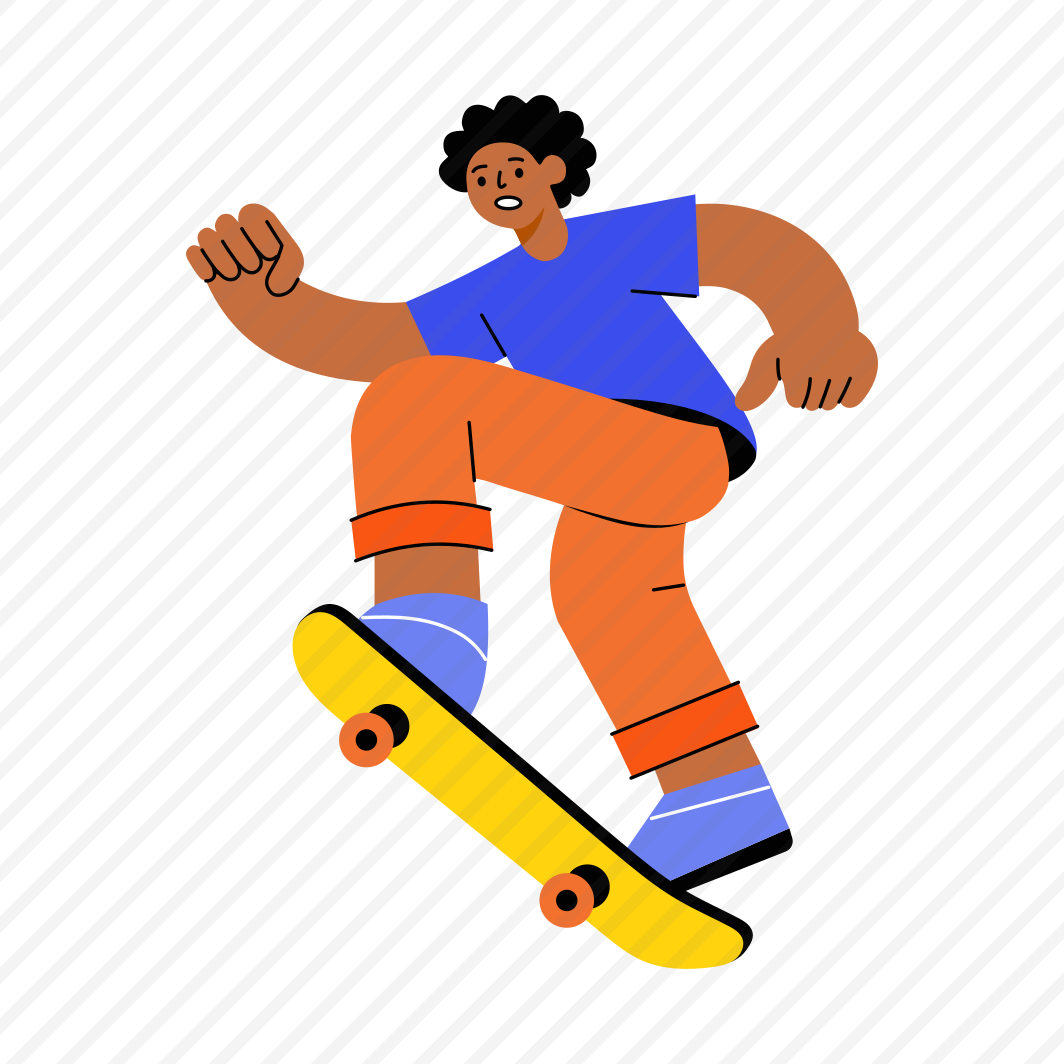 Skating, Skateboarding, Playing, Enjoying, Teenager preview