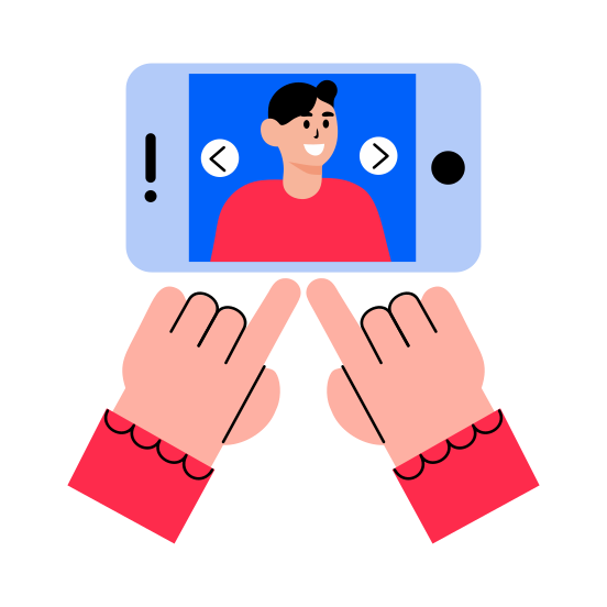 Gesture Control, Application, Device, Interaction, Software illustration