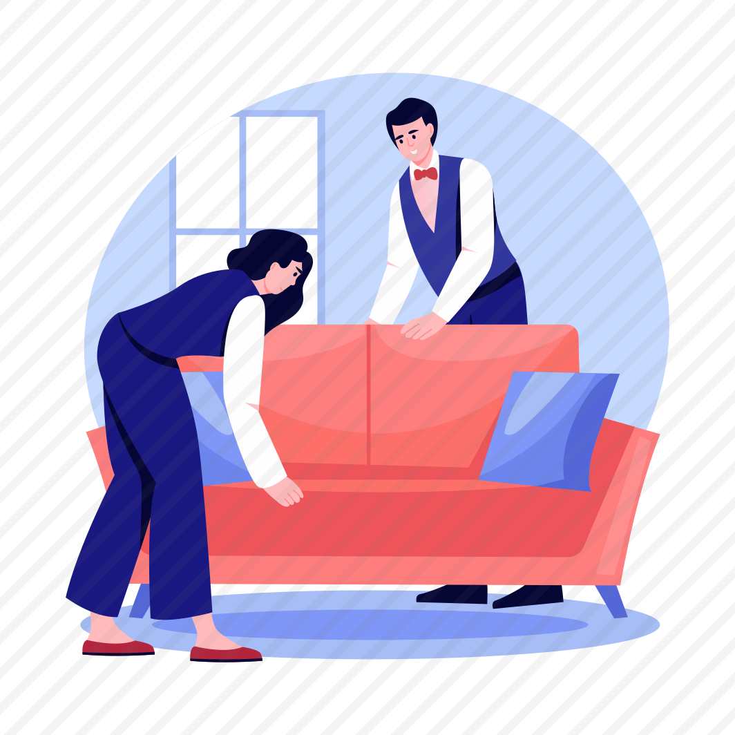 Arranging Furniture, Sofa, Couch, Setup, Interior preview