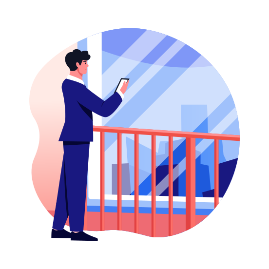 Balcony View, Outdoor, Terrace, Apartment, Property illustration