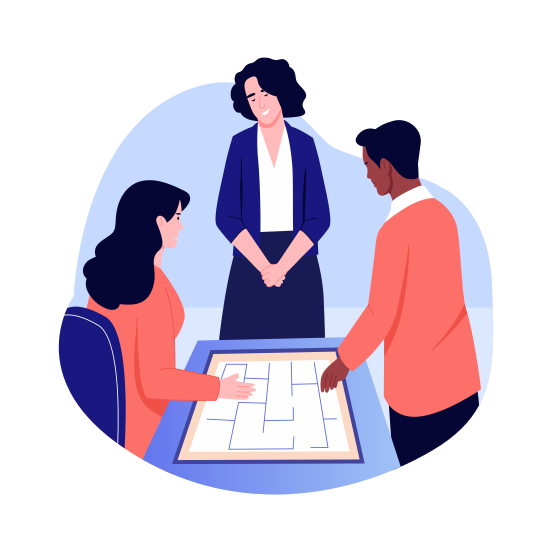 Floor Plan, Consulting, Meeting, Architect, Property illustration