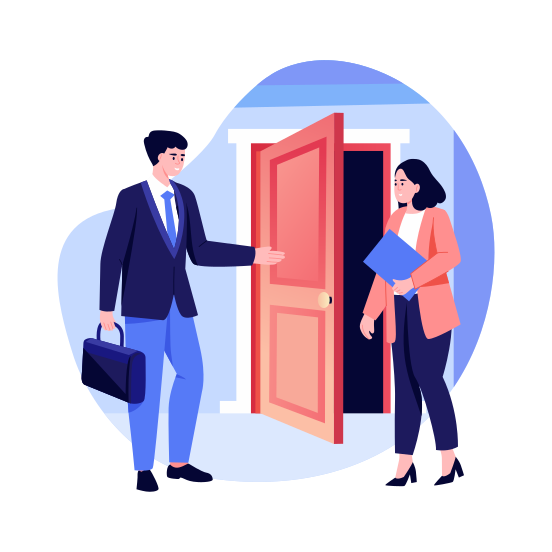 Property Buyer, Client, Purchaser, Housing, Investor illustration