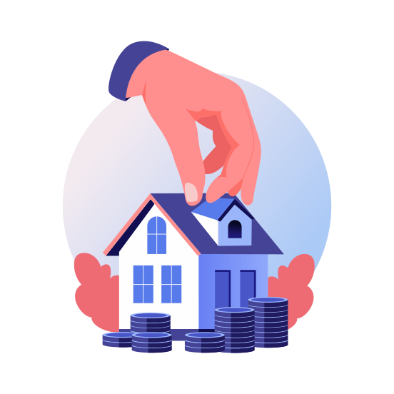 Real Estate, Property, Business, Home, Housing, illustration