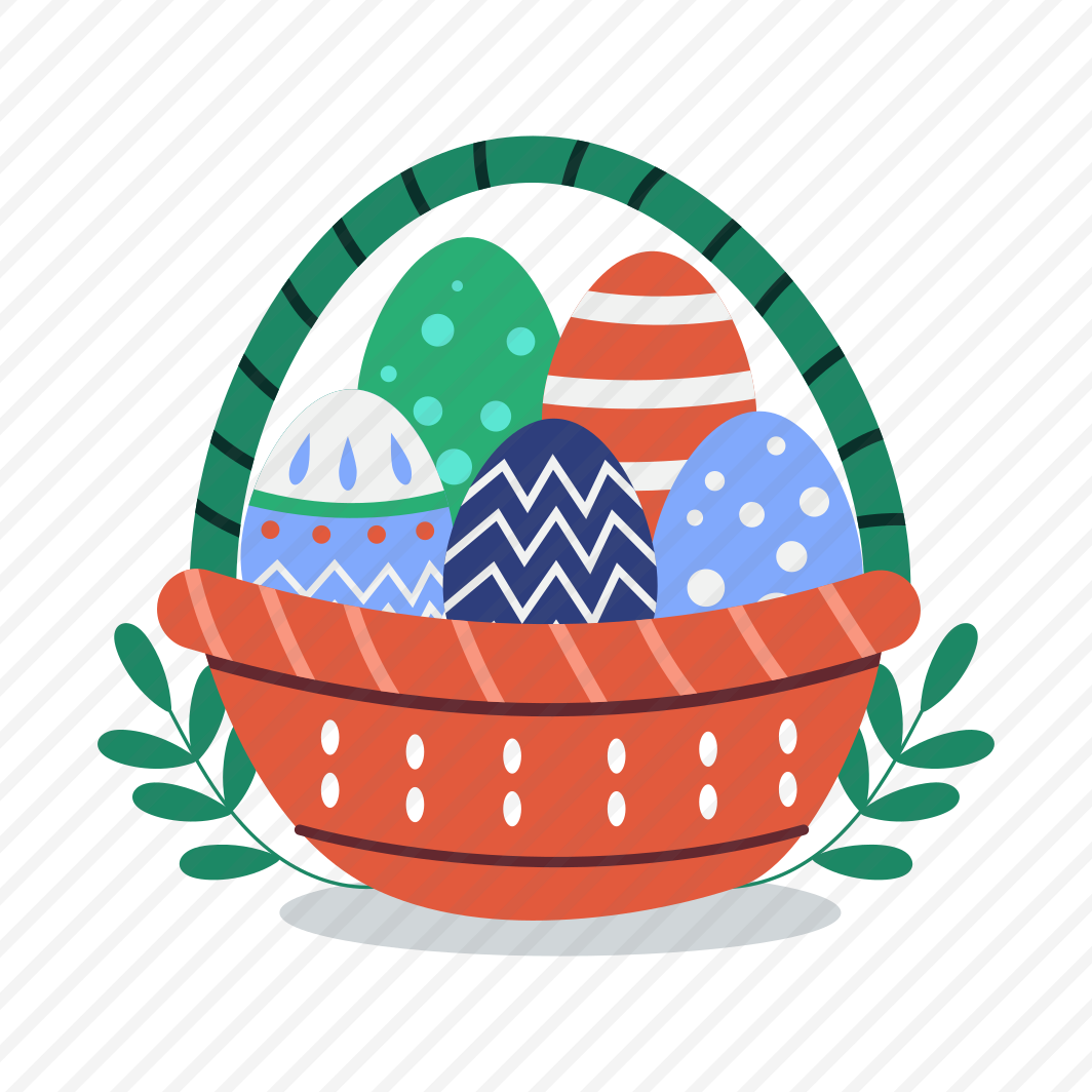 Easter Eggs, Basket, Hamper, Celebration, Springtime preview
