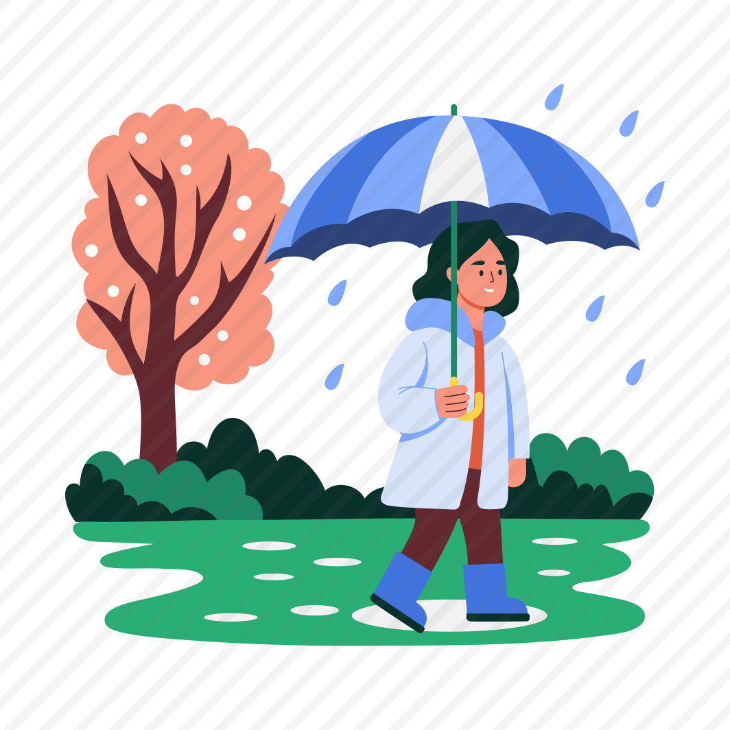 Rainy Day, Rainfall, Weather, Strolling, Walking preview