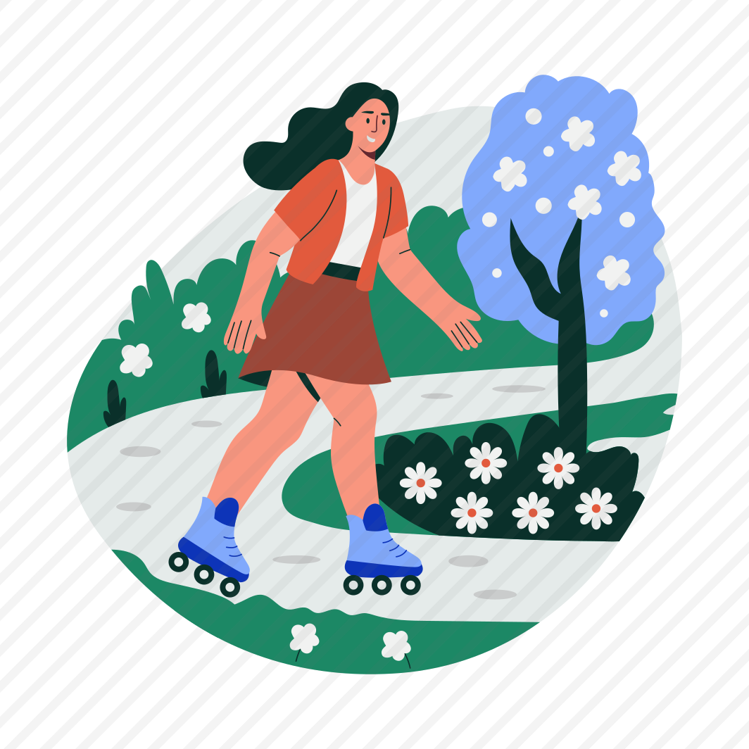 Skating, Rollerskating, Hobby, Springtime, Activity preview