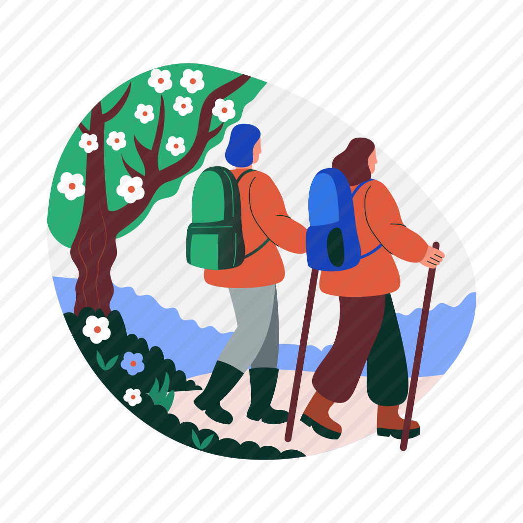 Spring Hiking, Trekking, Backpacking, Mountaineering, Recreation, preview