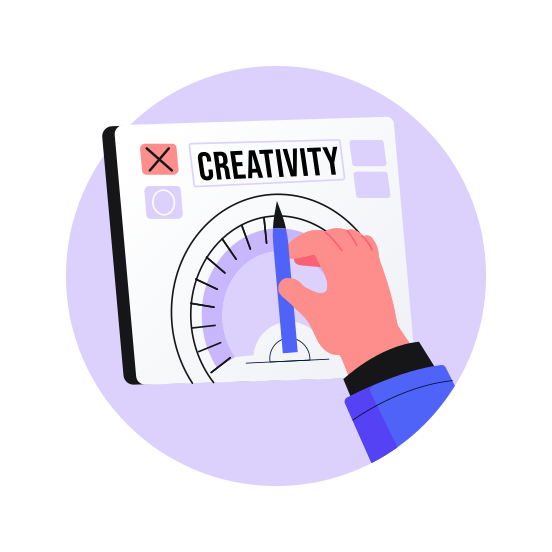 Business Creativity, Innovation, Insight, Concept, Productivity illustration