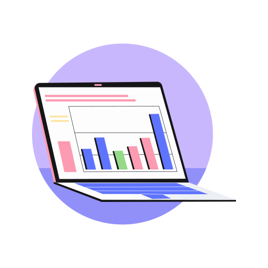 Business Growth, Graph, Chart, Statistics, Infographics illustration