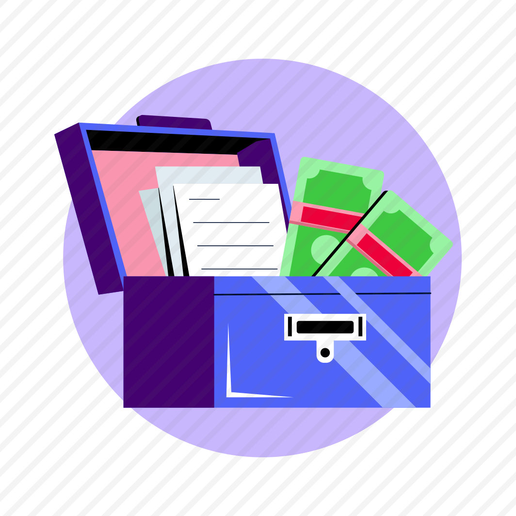 Filing Box, Documents, Storage, Organizing, Files preview