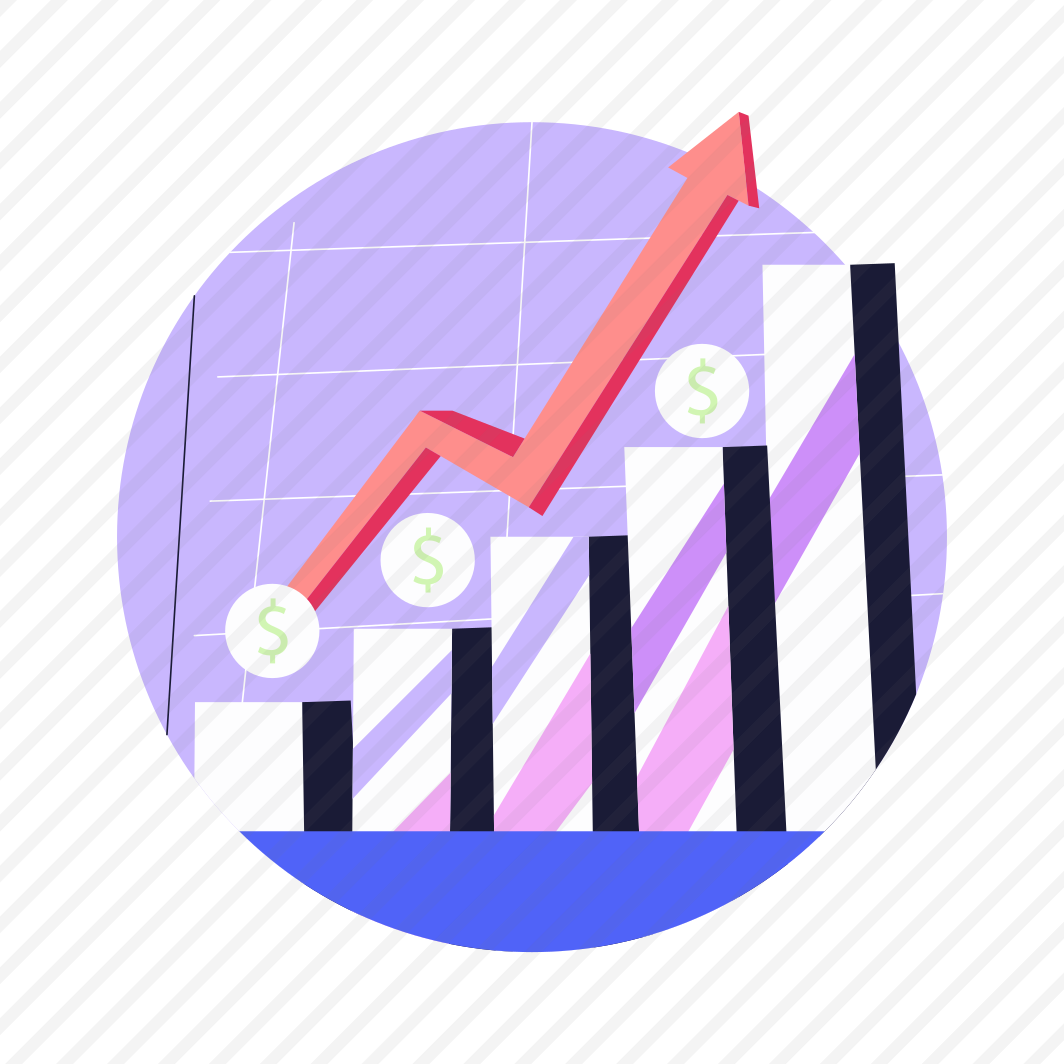 Profit, Increasing, Growth, Chart, Revenue preview