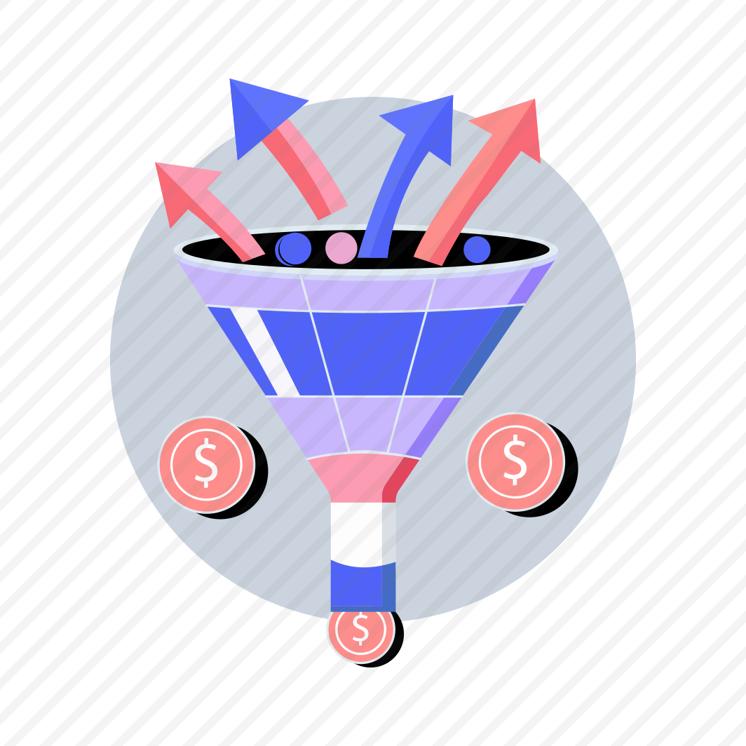 Sales Funnel, Marketing, Conversion, Acquisition, Analytics preview