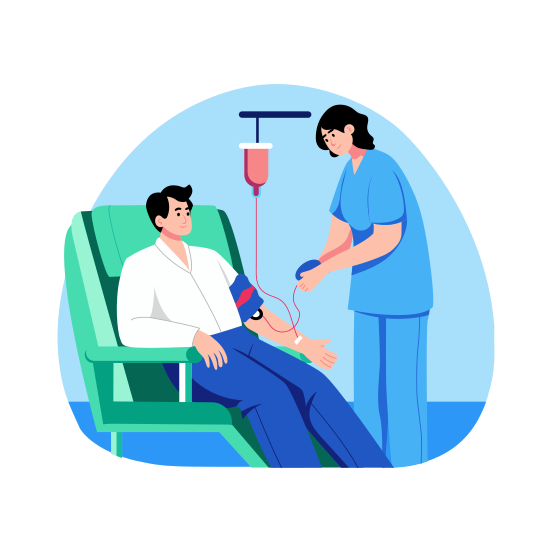 Blood Donation, Transfusion, Charity, Volunteer, Philanthropy, illustration