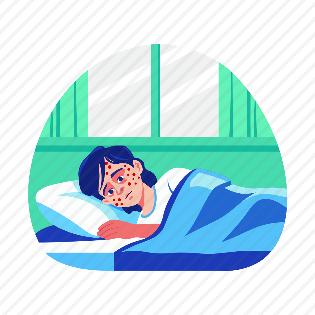 Chickenpox, Varicella, Lesions, Skin Infection, Patient preview