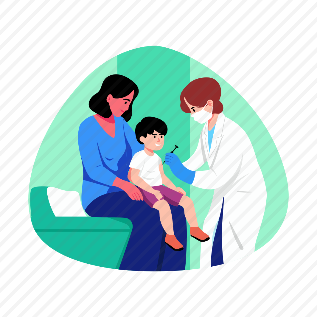 Child Vaccination, Immunization, Inoculation, Injection, Treatment preview