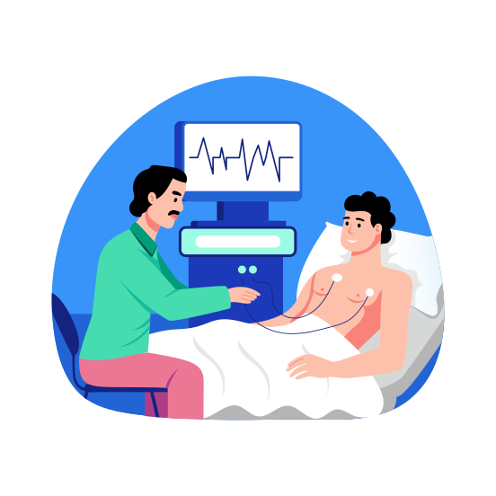 Ecg, Cardiogram, Checkup, Treatment, Medical, illustration