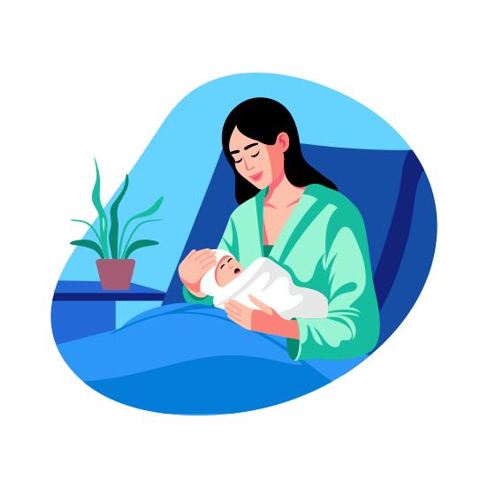 Newborn, Motherhood, Prenatal, Mother, Toddler illustration