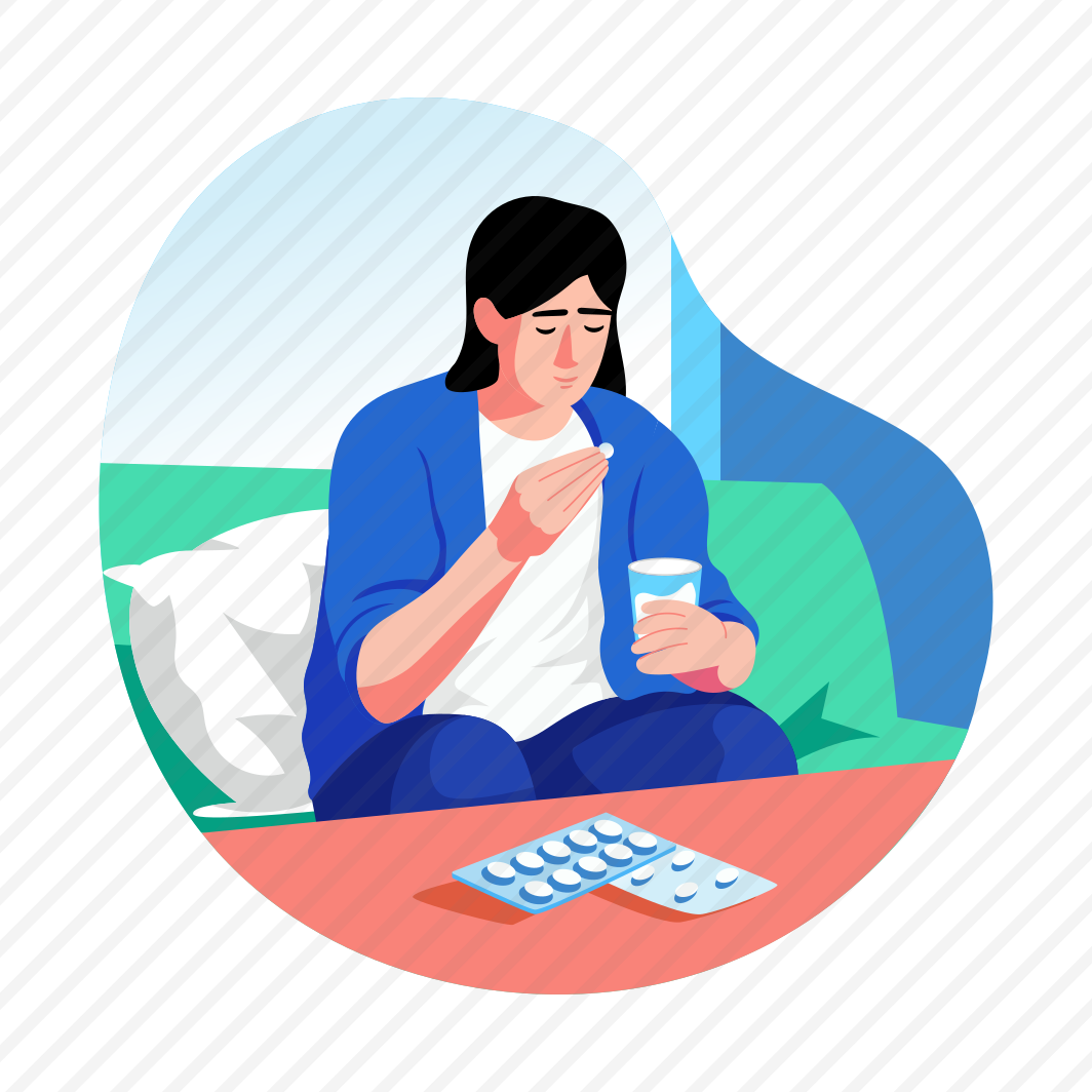 Taking Pills, Tablets, Medication, Treatment, Healthcare preview