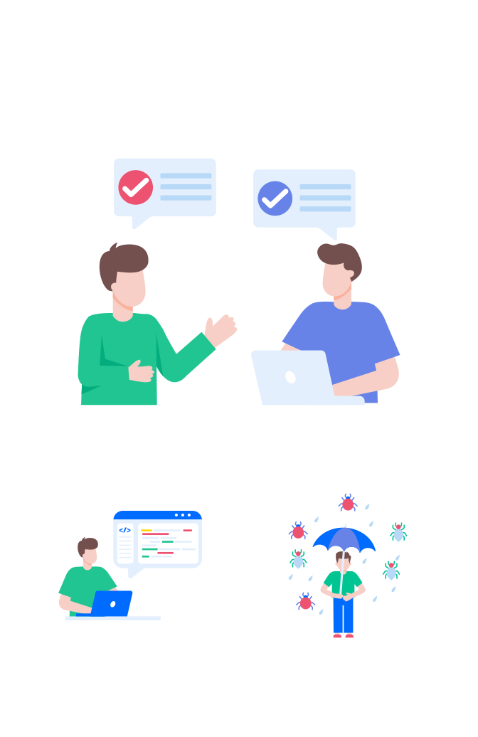 Software Developer Illustration Set Large Set Preview