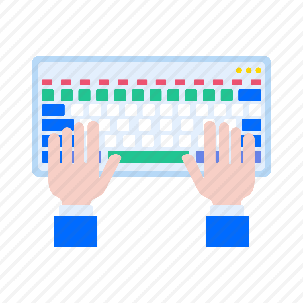 Keyboard Typing, Typist, Writing, Input, Hardware preview