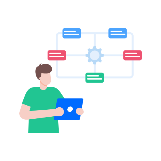 Software Modules, Architecture, Interface, Network, Structure illustration