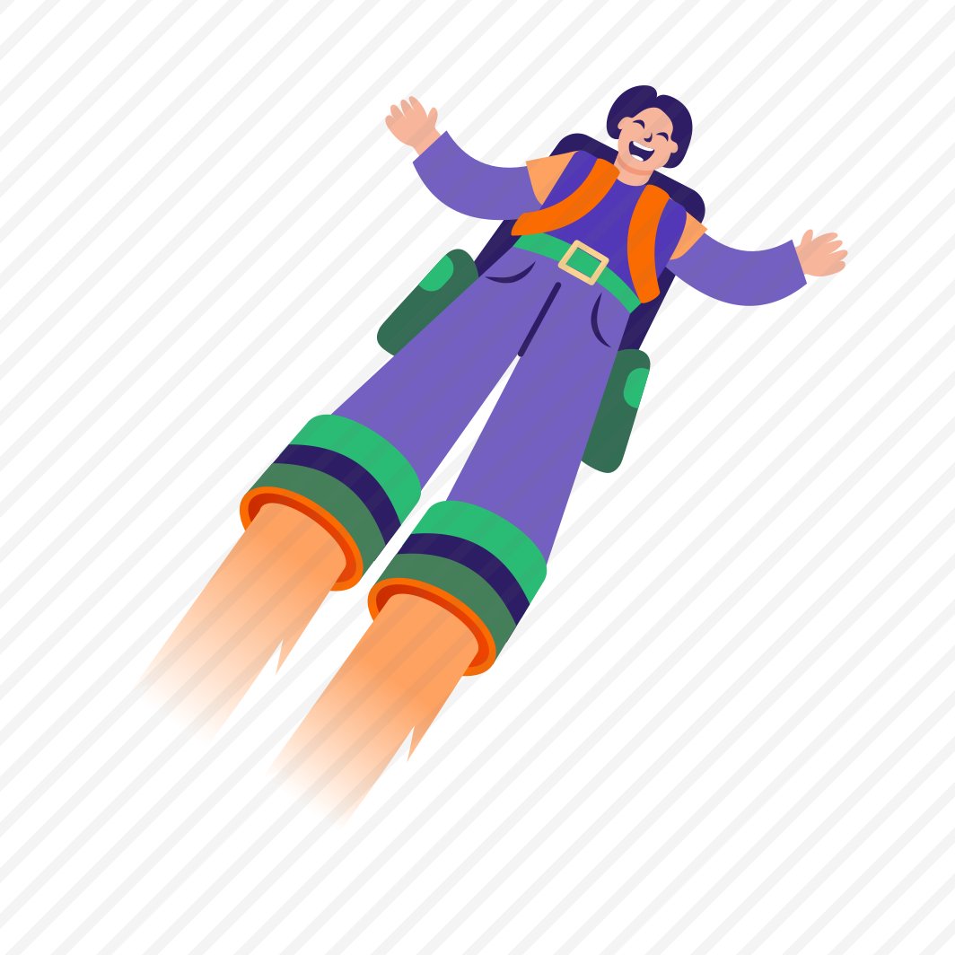 Beginning, Soaring, Rising, Commencing, Character preview