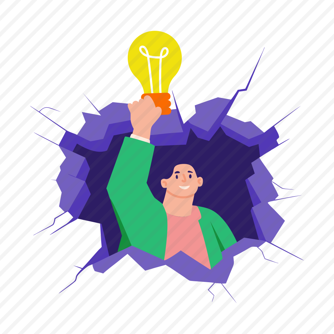 Breakthrough Idea, Innovation, Insight, Inspiration, Revolution preview