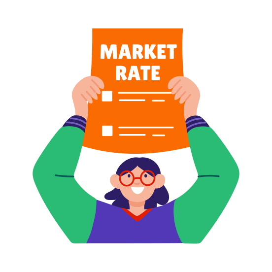 Market Success, Business, Finance, Growth, Profit illustration