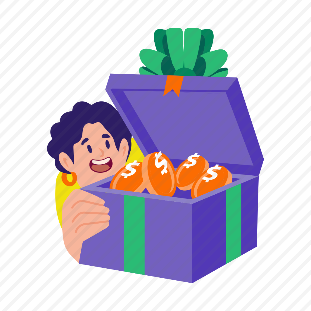 Money Reward, Compensation, Bonus, Prize, Winning preview