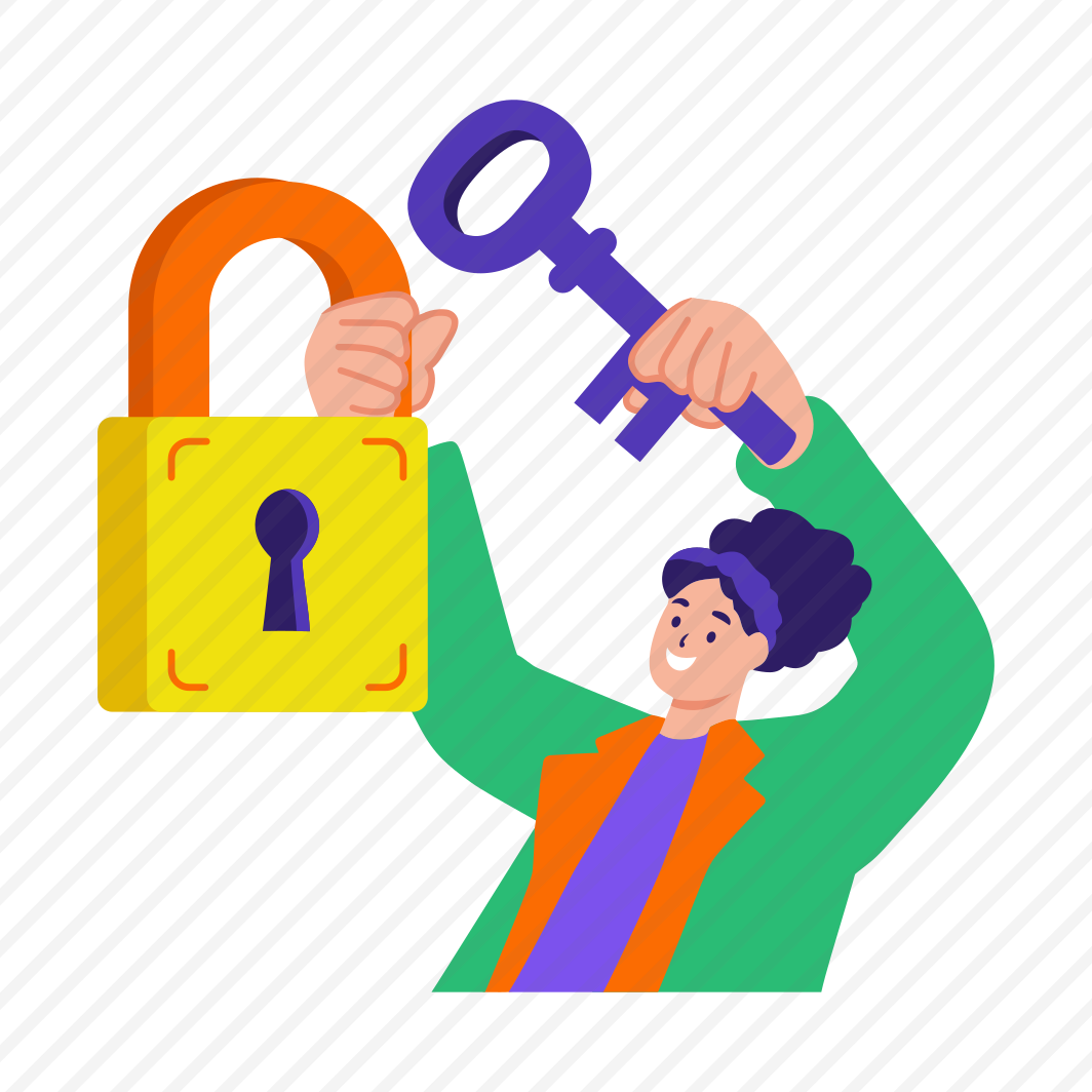 Unlocking Opportunity, Padlock, Key, Ambition, Character, preview
