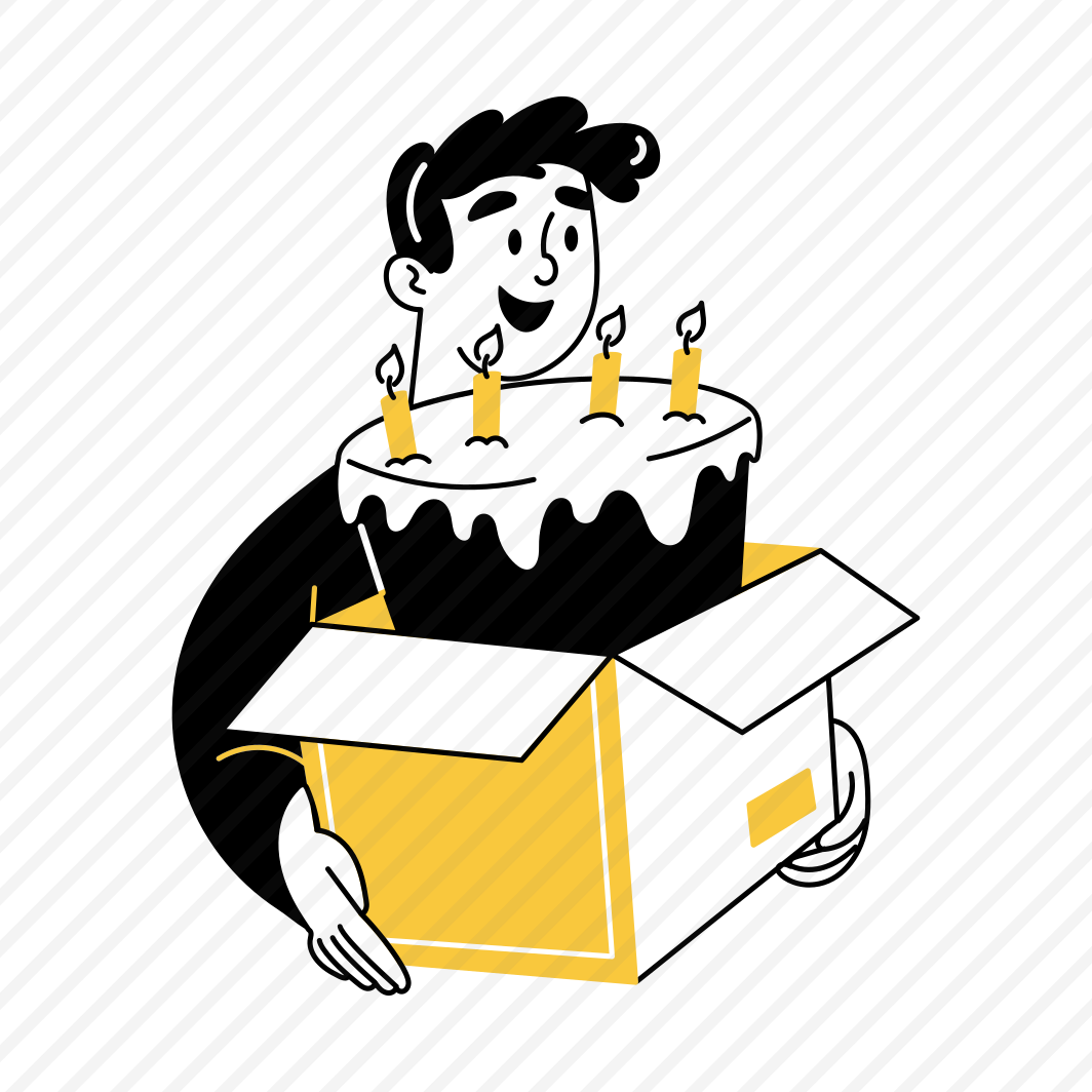 Cake Delivery, Dessert, Takeout, Order, Deliveryman preview