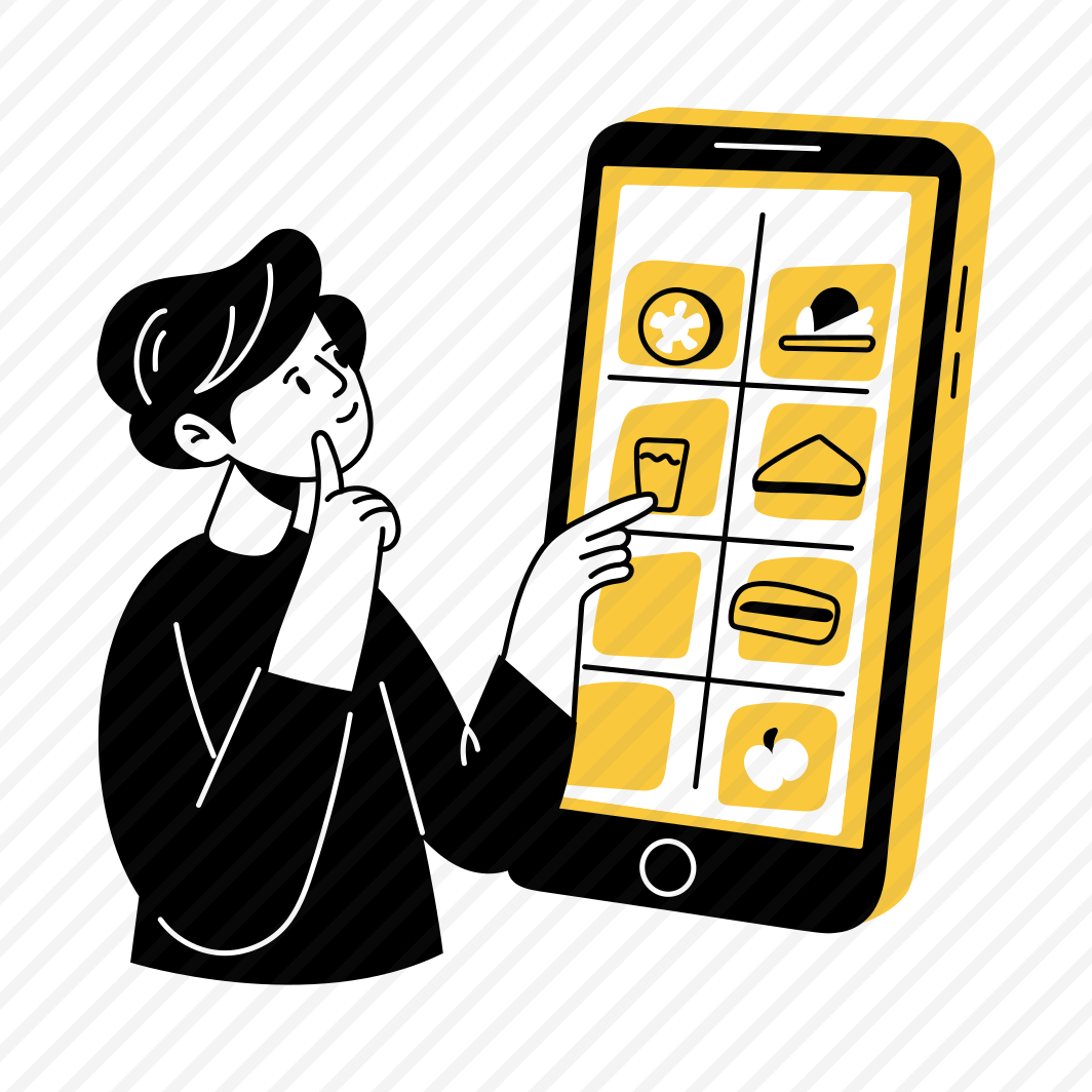 Food App, Selecting, Choosing, Picking, Menu, Ordering preview