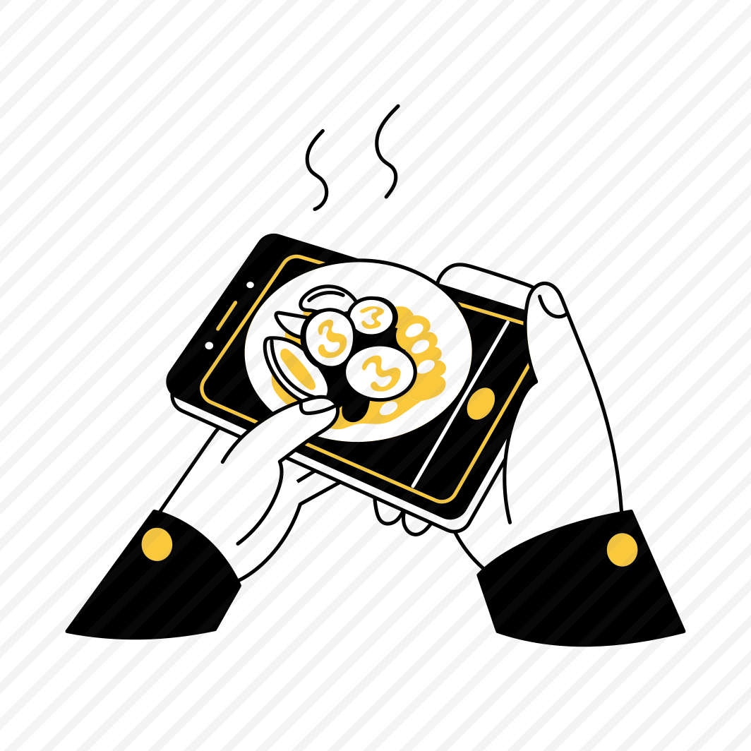 Online Food, Ordering, App, Mobile, Menu preview