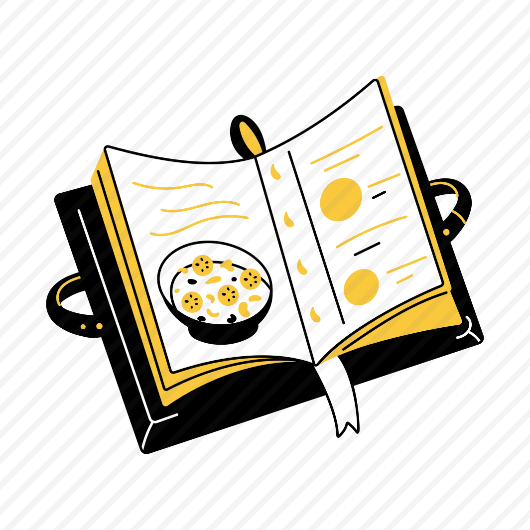 Recipe Book, Menu, Cooking, Culinary, Gastronomy preview