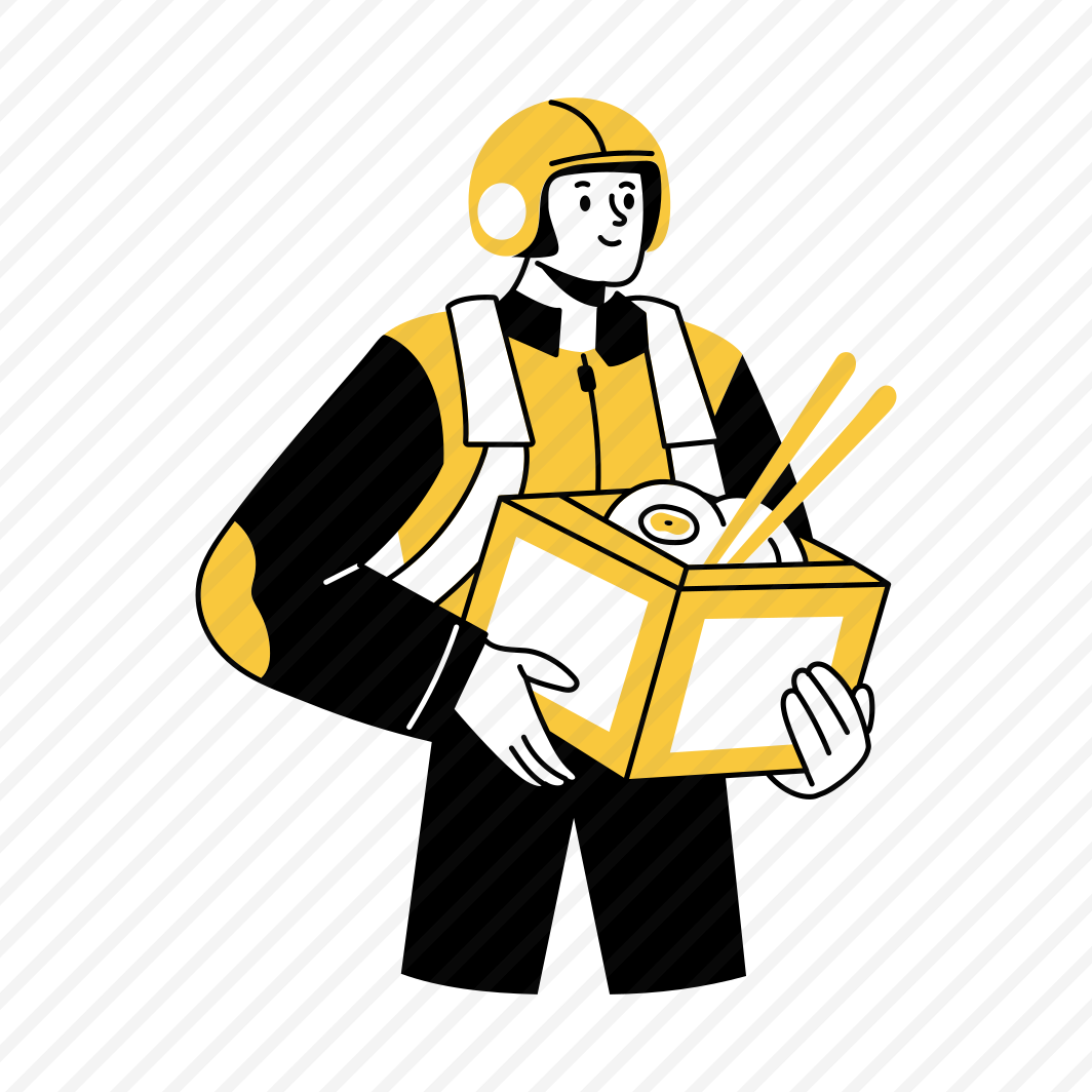 Rider, Deliveryman, Order, Takeout, Food Delivery preview