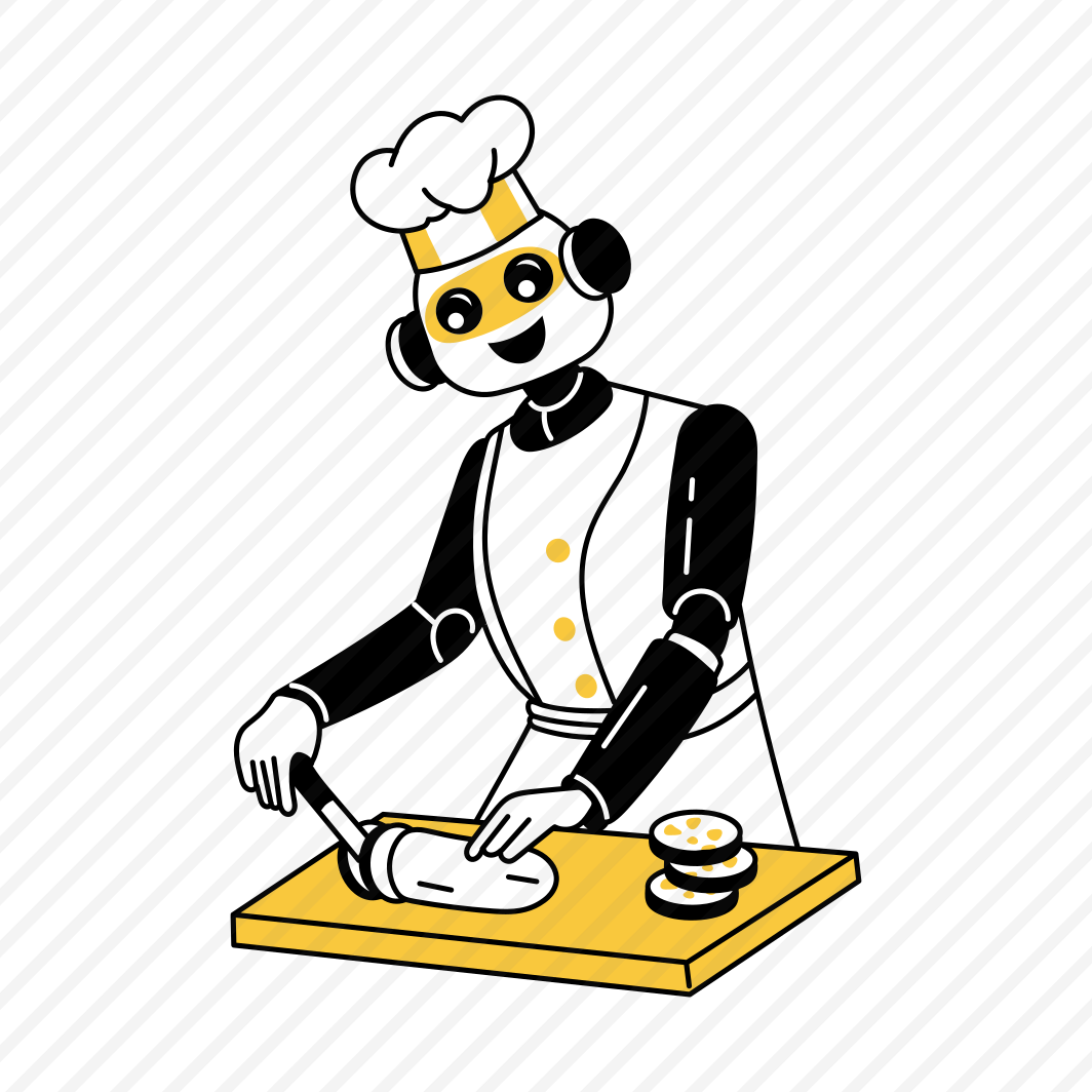 Robot Chef, Chopping, Cutting, Cook, Technology preview