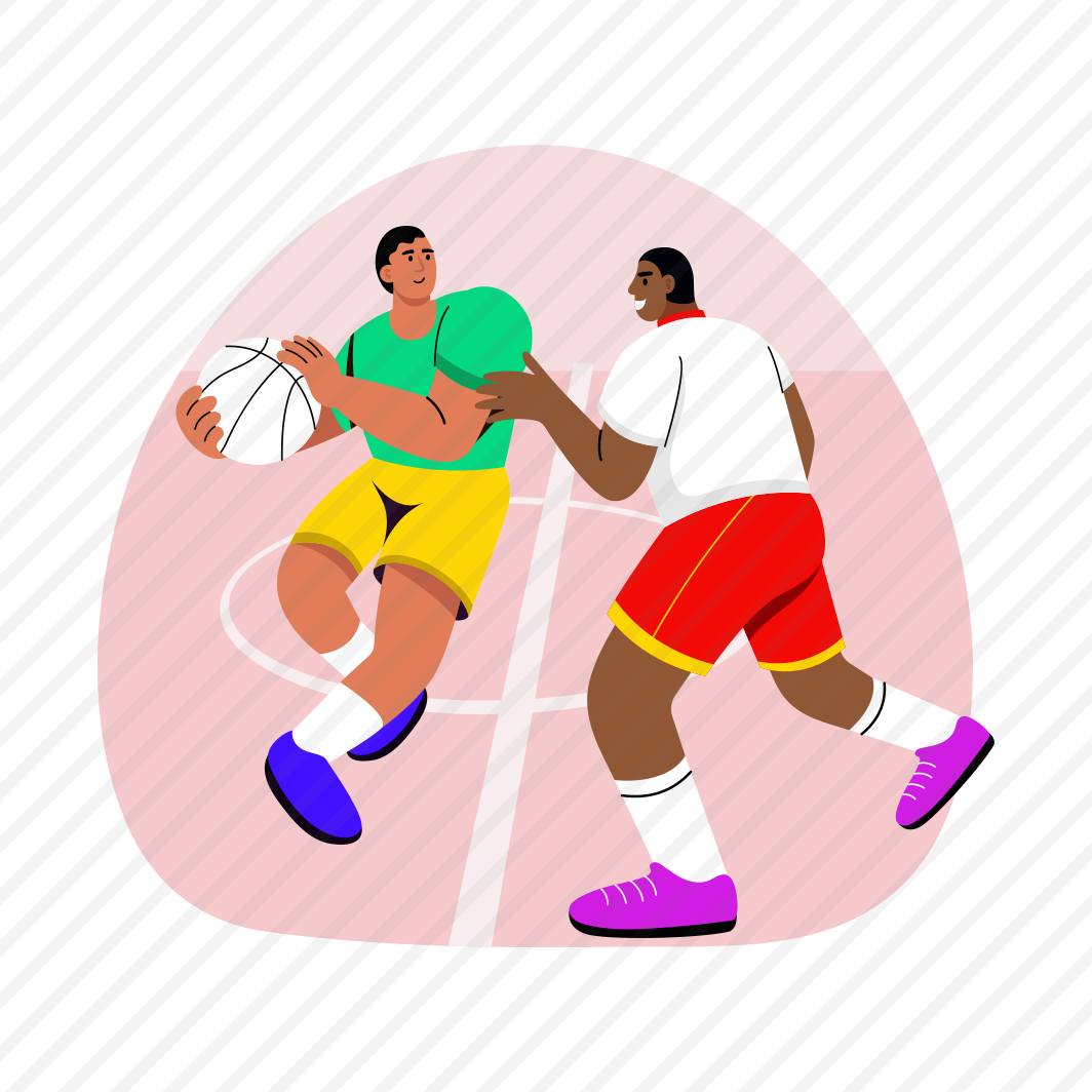 Basketball Match, Sport, Game, Sportsmen, Players preview