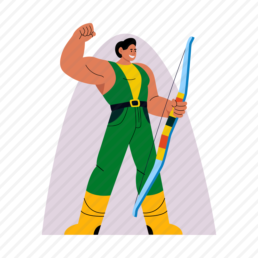 Longbowman, Archery, Sportsman, Sportsperson, Athlete, Player, preview