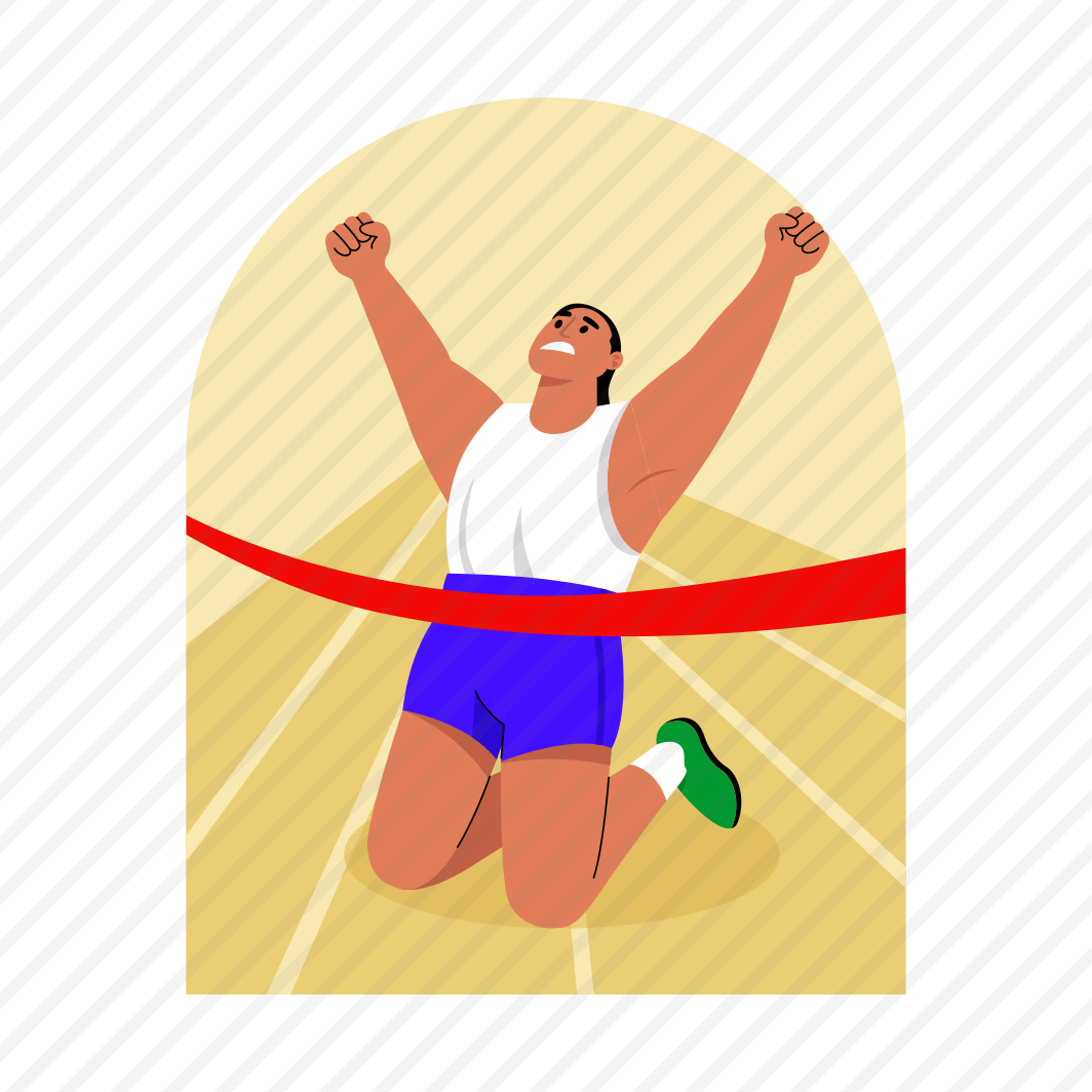 Race Winner, Victory, Happy, Excitement, Sportsman, preview