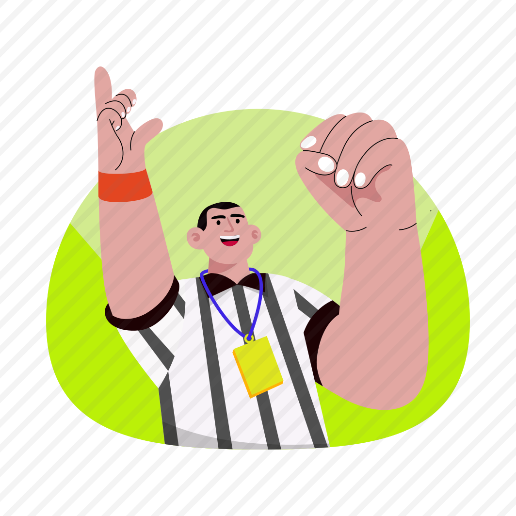 Referee, Umpire, Arbiter, Sportsman, Sportsperson, preview
