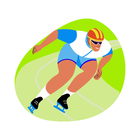 Skater, Sport, Game, Racing, Sportsman, illustration