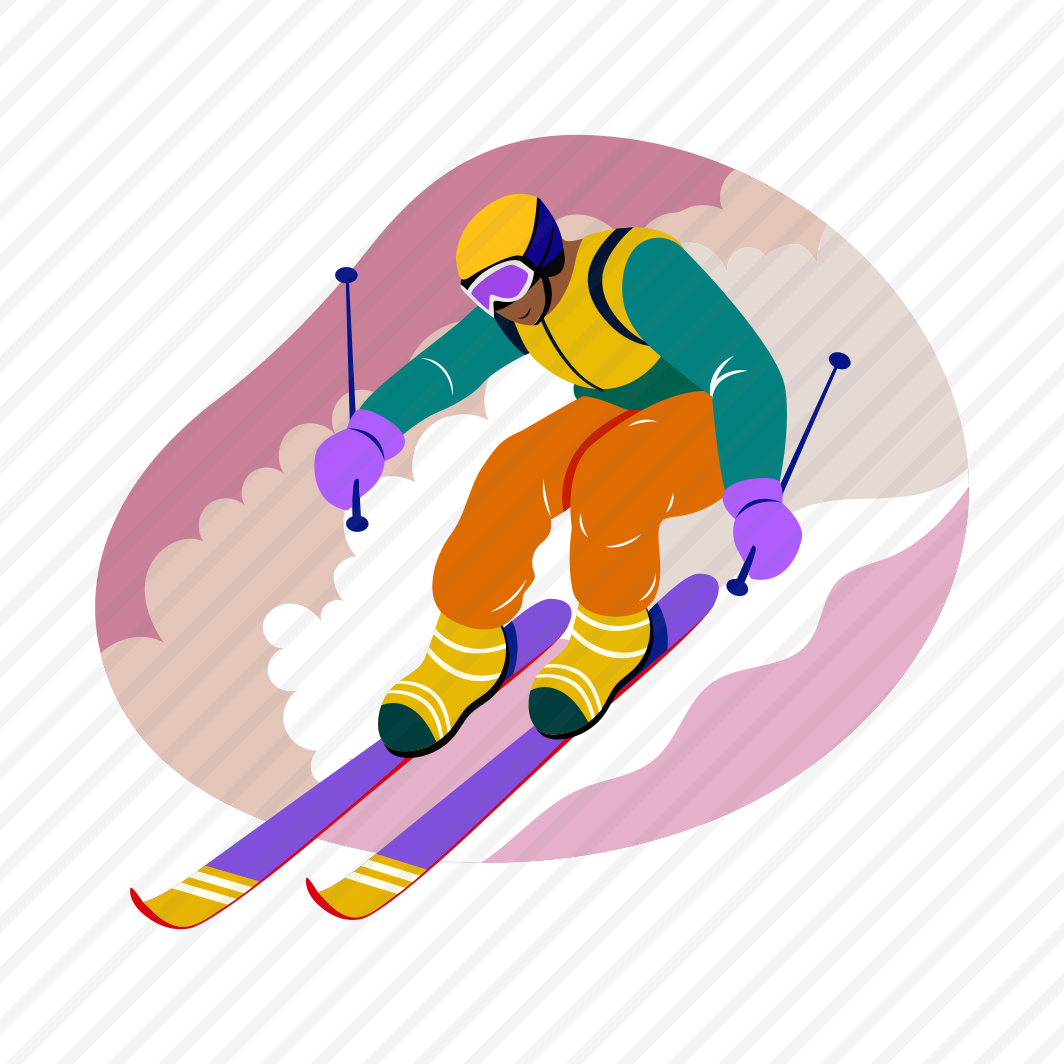 Skier, Ice Skating, Sport, Game, Sportsman, preview