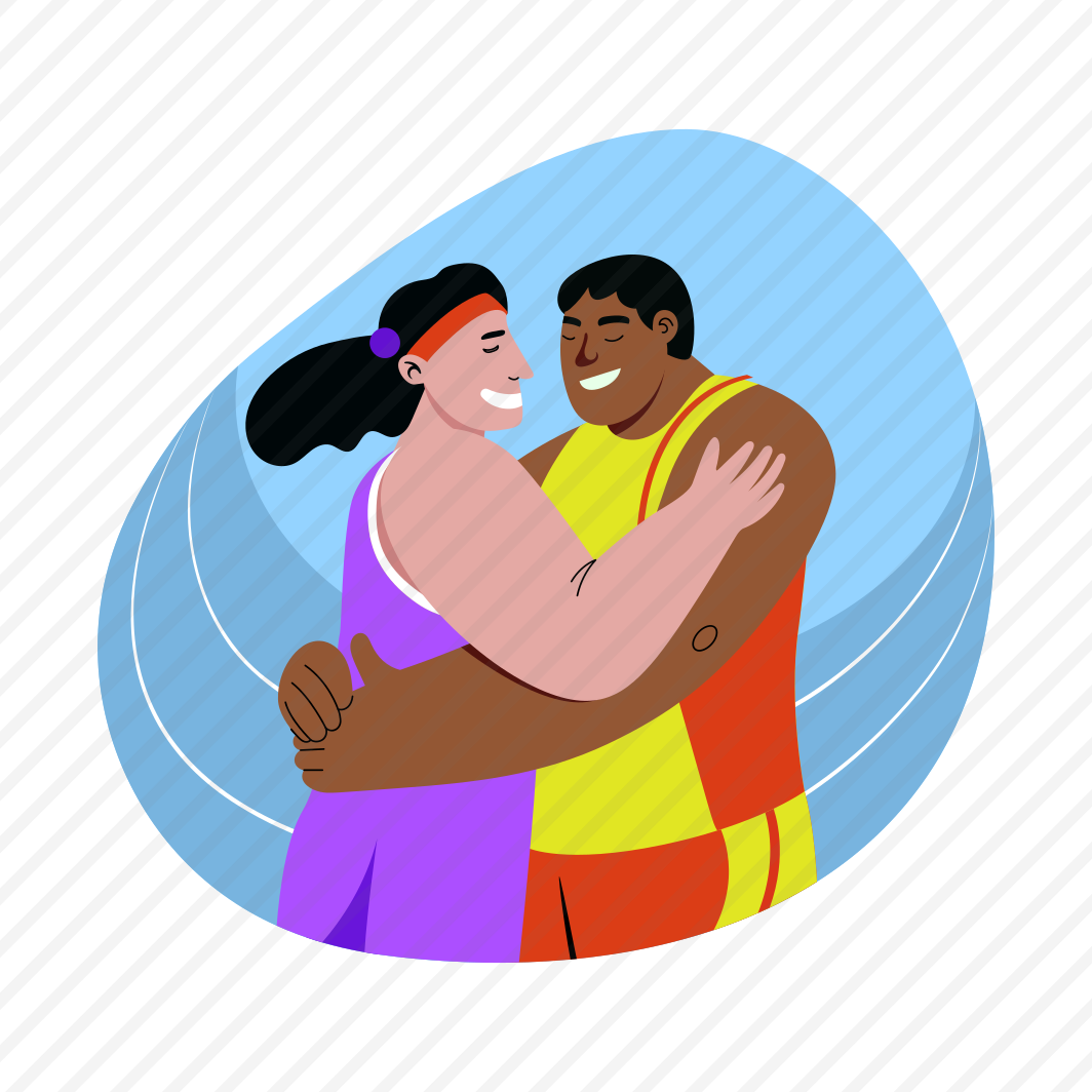 Team Hug, Celebration, Excitement, Athletes, Players, preview