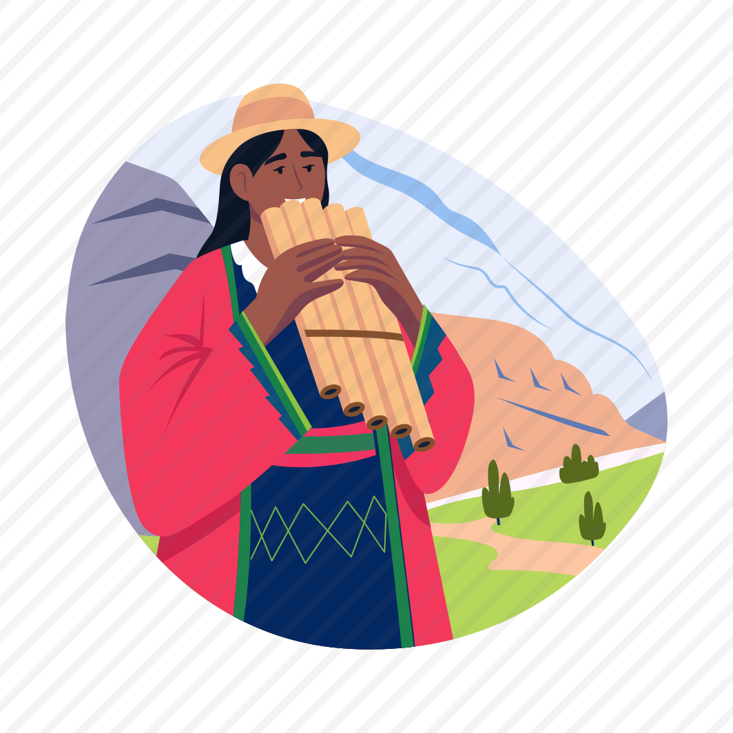 Andean Flute, Quena, Panpipe, Musical Instrument, Folklore preview